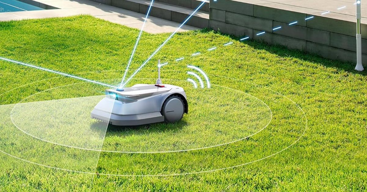 Come funziona il robot tagliaerba?