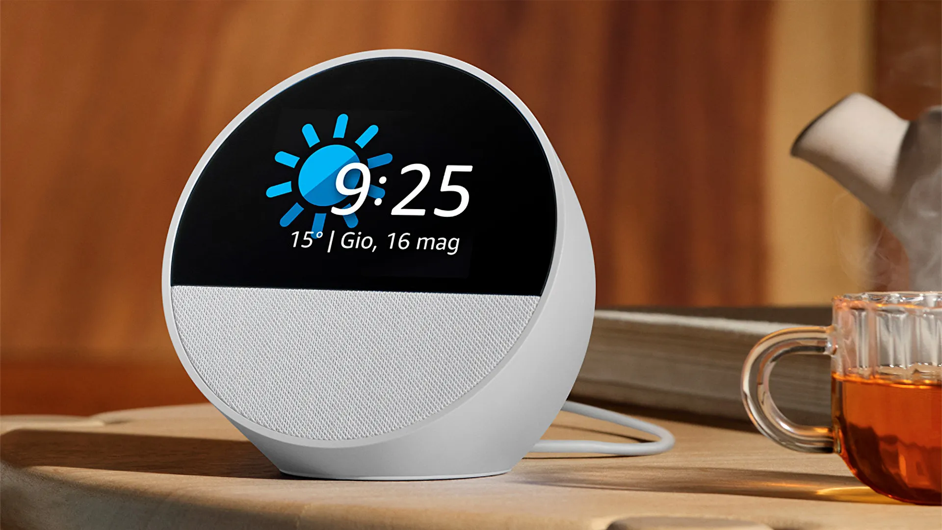 Amazon lancia il nuovo Echo Spot 2024