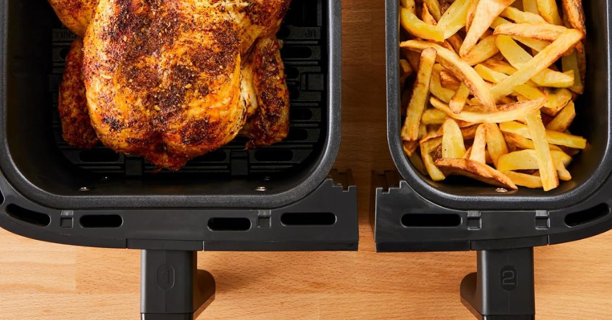 A cosa serve il doppio cestello in una friggitrice ad aria?