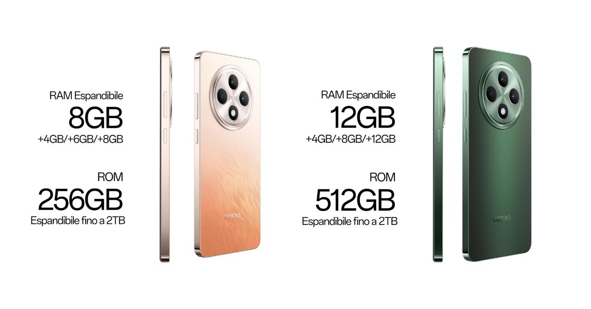 OPPO Reno12 F vs Reno12 FS: il confronto