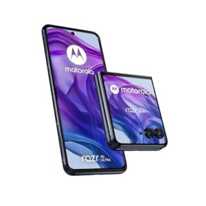 Motorola Razr 50 Ultra (12/512 GB, AI, display esterno 4.0’’ pOLED, interno 6.9" pOLED, 50+50MP, IPX8, Qualcomm Snapdragon 8s Gen3, 4000mAh 45W, wireless 15W, 5G, Dual SIM, Android 14) Midnight Blue