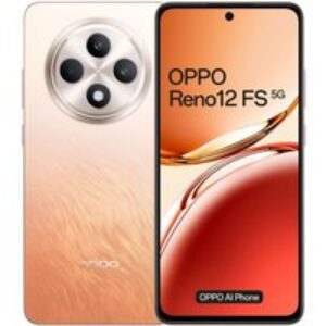 Un elegante smartphone arancione è appoggiato su una superficie chiara. Il dispositivo presenta un display AMOLED e una fotocamera sul retro, circondato da un ambiente luminoso e moderno.