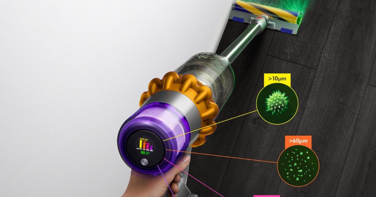 Recensione Dyson V15 Detect: scopa elettrica con il laser che illumina la polvere