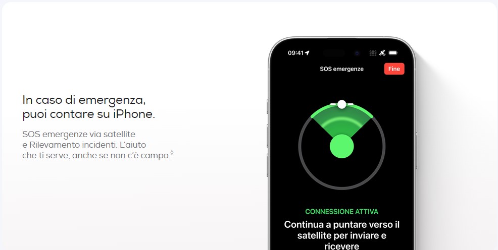 iPhone 16 SOS