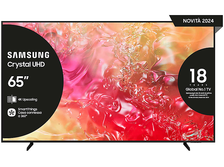 SAMSUNG UE65DU7170UXZT TV LED, 65 ", UHD 4K