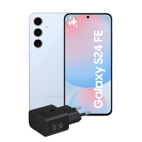 Samsung Galaxy S24 FE Blu: 128 GB e 8GB RAM Display Dynamic AMOLED 2X 6.7 Pollici, Dual SIM, Fotocamera 50MP