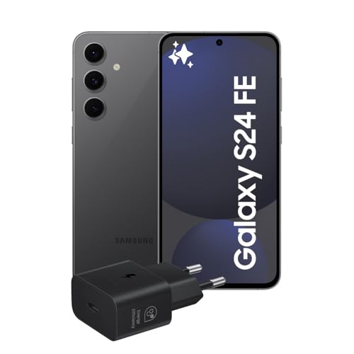 Samsung Galaxy S24 FE Nero: 128 GB e 8GB RAM Display Dynamic AMOLED 2X 6.7 Pollici, Dual SIM, Fotocamera 50MP