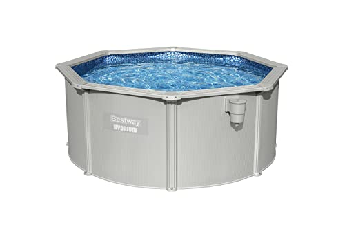 Bestway 56566-4 Set Piscina Fuori Terra Hydrium Rotonda da 300x120 cm