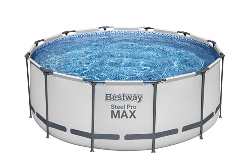 Bestway 56927-3 Piscina fuori terra solo struttura rotonda Steel Pro MAX™ da 366x122 cm