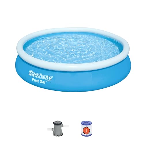 Bestway 57274 Set Piscina Gonfiabile Fast Set Rotonda da 366x76 cm