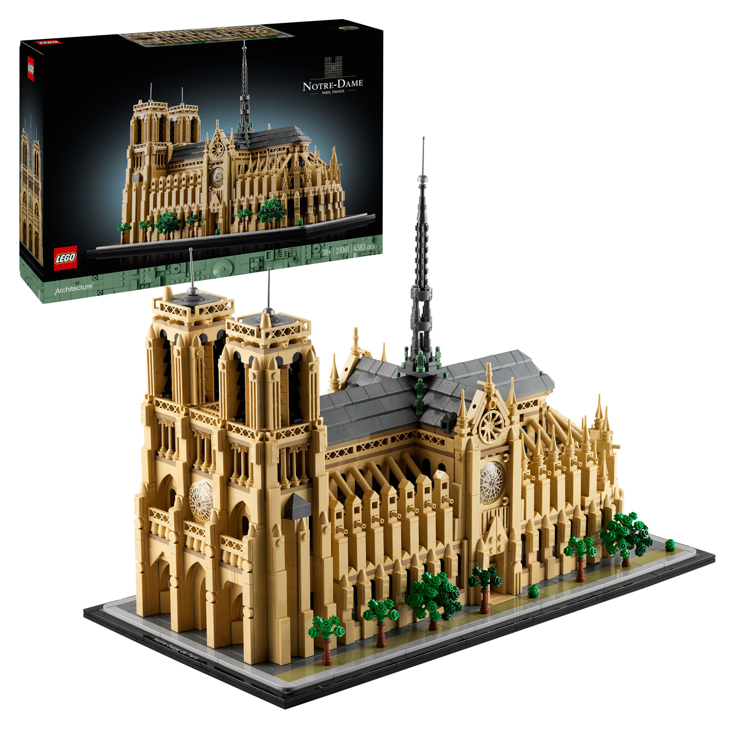 Cattedrale Notre Dame Parigi - Lego Architecture