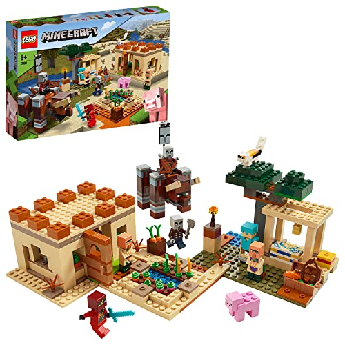 LEGO 21160 Minecraft L’incursione della Bestia, da 8 anni in su