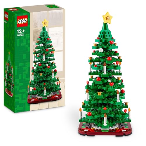 LEGO Albero di Natale, Giocattolo 2 in 1 da Costruire, Gioco Creativo per Bambini e Bambine da 9 Anni, Decorazione per la Casa da Collezione, Idea Regalo per le Festività Natalizie 40573