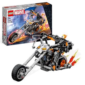 LEGO Marvel Mech e Moto di Ghost Rider, Giochi per Bambini, Bambine, Ragazzi e Ragazze da 7 Anni in su, Giocattolo con Action Figure Snodabile di Supereroe, Idea Regalo di Compleanno 76245