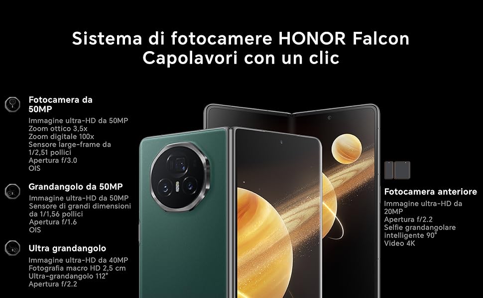 Fotocamere HONOR Magic V3