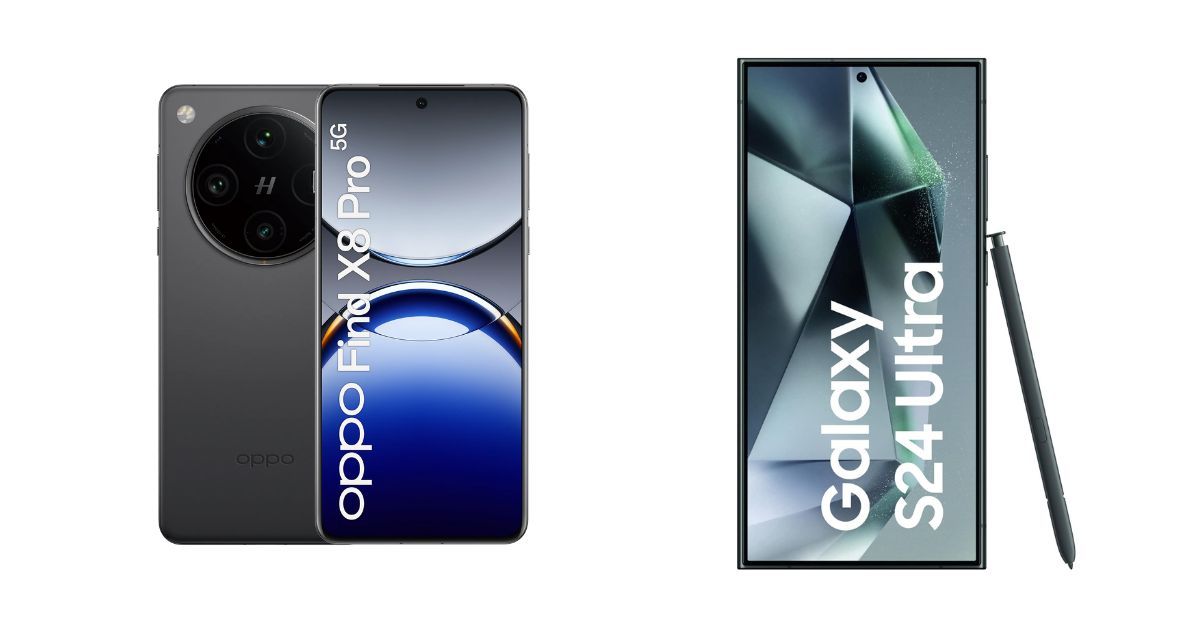 OPPO Find X8 Pro vs Samsung Galaxy S24 Ultra: il confronto