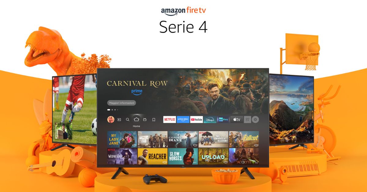 Recensione Amazon Fire TV Serie 4, Smart TV in 4K UHD