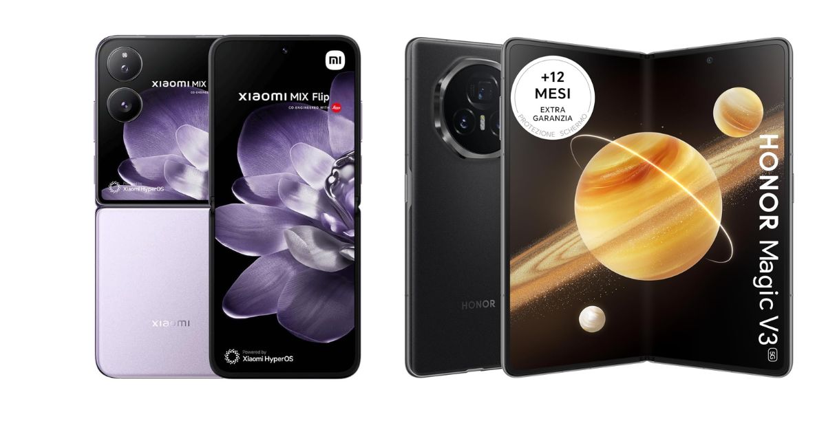 Xiaomi MIX Flip vs HONOR Magic V3: la comparazione