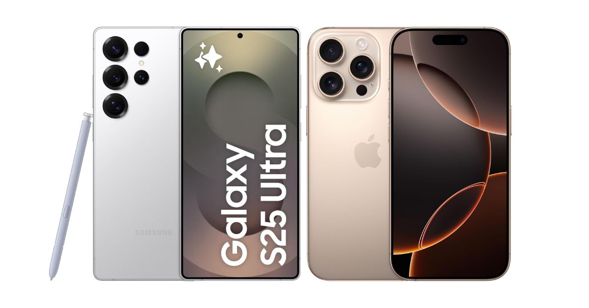 Samsung Galaxy S25 Ultra vs iPhone 16 Pro: quale scegliere?