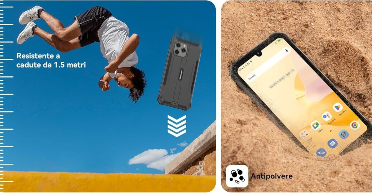 Telefono indistruttibile