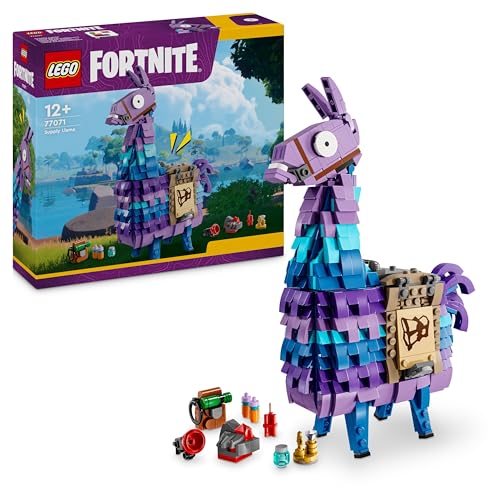 LEGO Fortnite Lama delle Scorte, Modellino di Personaggio Giocattolo dal Videogioco da Costruire, Gioco Creativo per Bambini e Bambine da 12 Anni in su, Idea Regalo per Fan da Collezione 77071