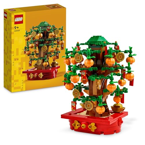 LEGO L’Albero dei Soldi, Giochi Creativi per Bambini e Bambine da 9 anni in su da Costruire, Decorazione per il Capodanno Lunare Giocattolo, Idea Regalo per le Festività da Collezione 40648