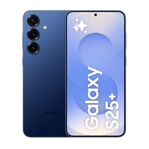 Samsung Galaxy S25+ Smartphone AI, 3 anni di Garanzia del produttore, Display 6.7'' QHD+ Dynamic AMOLED 2X, Fotocamera 50MP, RAM 12GB, 256GB, 4.900 mAh, Navy [Versione italiana]