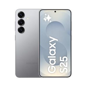 Samsung Galaxy S25 Smartphone AI, 3 anni di Garanzia del produttore, Display 6.2'' FHD+ Dynamic AMOLED 2X, Fotocamera 50MP, RAM 12GB, 256GB, 4.000 mAh, Silver shadow [Versione italiana]