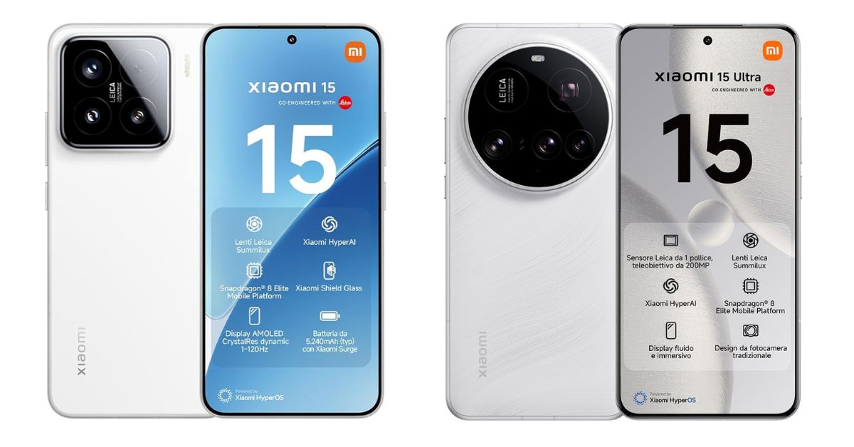 Xiaomi 15 vs 15 Ultra: cosa cambia?
