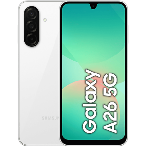 SAMSUNG GALAXY A26 5G 128GB, 128 GB, WHITE