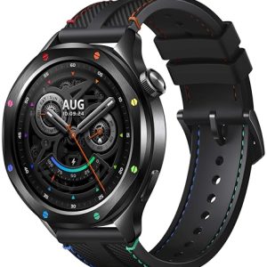 Xiaomi Watch S4, Smartwatch, Corona Rotante, Ghiera Intercambiabile, Schermo AMOLED da 1.43", Fino a 15 giorni di autonomia, Monitoraggio Salute, HyperOS 2.0, 150+ modalità sportive, Arcobaleno