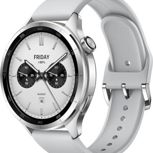 Xiaomi Watch S4, Smartwatch, Corona Rotante, Ghiera Intercambiabile, Schermo AMOLED da 1.43", Fino a 15 giorni di autonomia, Monitoraggio Salute, HyperOS 2.0, 150+ modalità sportive, Argento