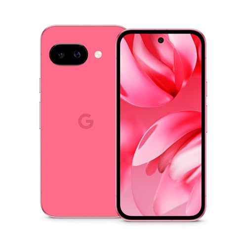 Google Pixel 9a – Smartphone Android sbloccato con fotocamera AI, batteria che dura tutto il giorno e sicurezza efficace – rosa peonia, 128GB