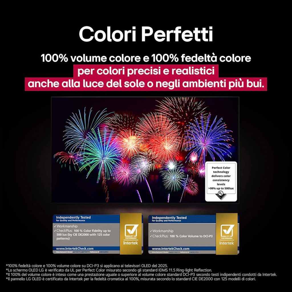 Colori perfetti LG Serie G5
