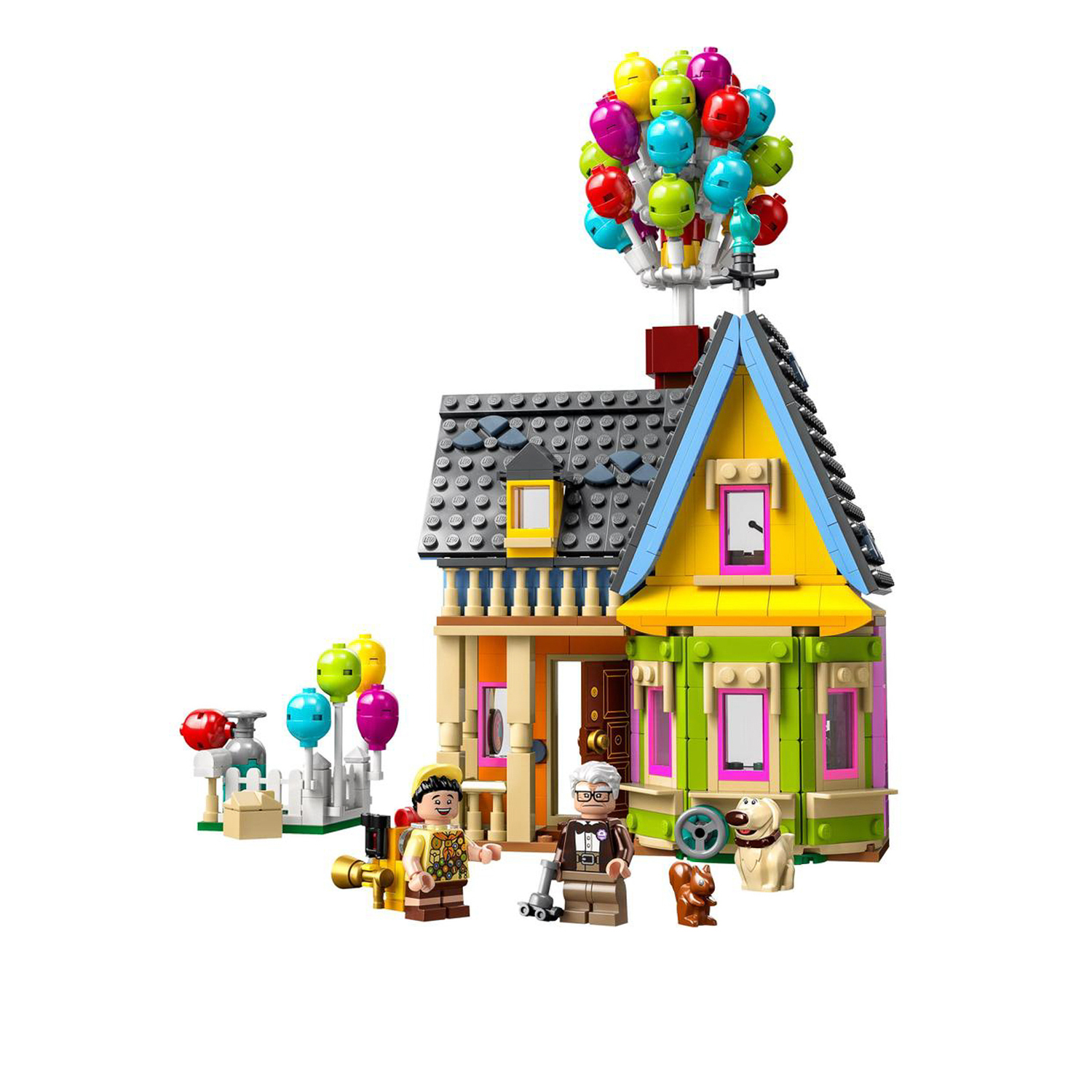Casa di Up Disney Pixar con personaggi Lego
