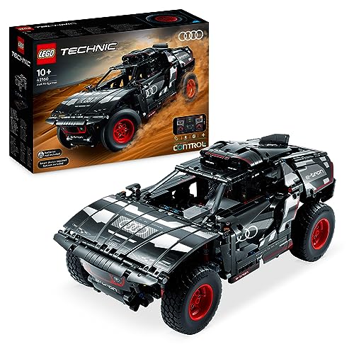 LEGO Technic Audi RS Q E-Tron, Macchina Telecomandata da Rally, Modellino di Auto Fuoristrada Dakar con App CONTROL+ da Costruire, Giocattoli per Ragazzi, Ragazze e Fan da 10 Anni, Idea Regalo 42160