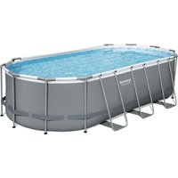 Piscina base struttura e liner ovale Power Steel da 549x274x122 cm
