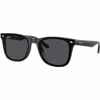 Ray - Ban Unisex RB4420 601/87 Occhiali da sole Iniettato Nero Grigio Squadrata Normale
