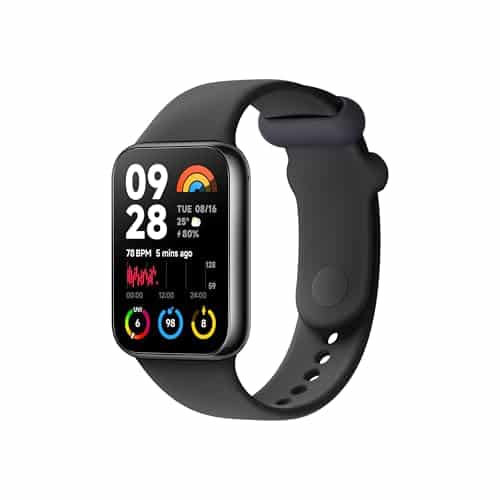 Xiaomi Smart Band 8 Pro, Schermo AMOLED 1.74", Design Elegante e Sottile, Autonomia Batteria 14 giorni, Monitoraggio SpO2, Frequenza Cardiaca, Sonnno, GPS integrato, Resistenza Acqua 5ATM, Nero
