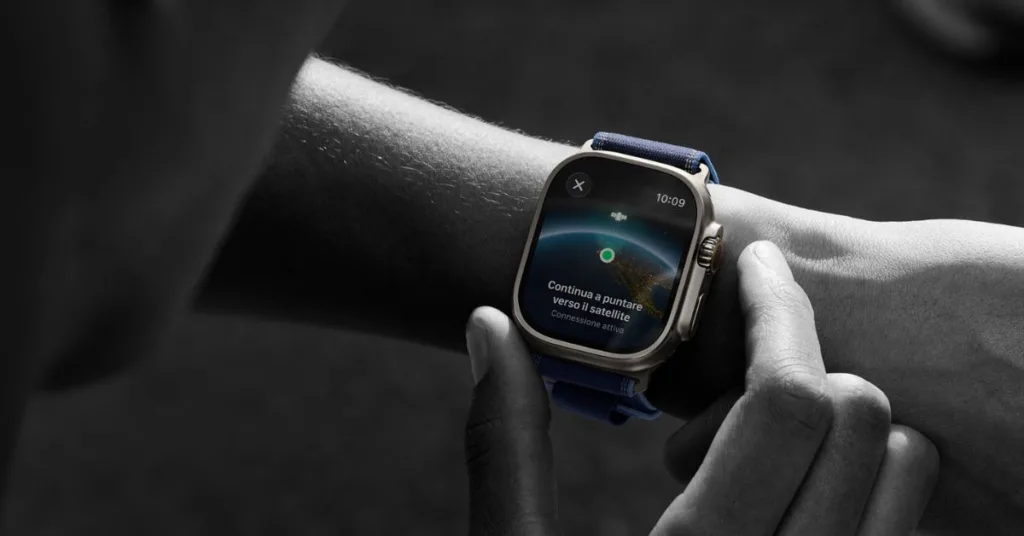 Comunicazioni satellitari e sicurezza Watch Ultra 3
