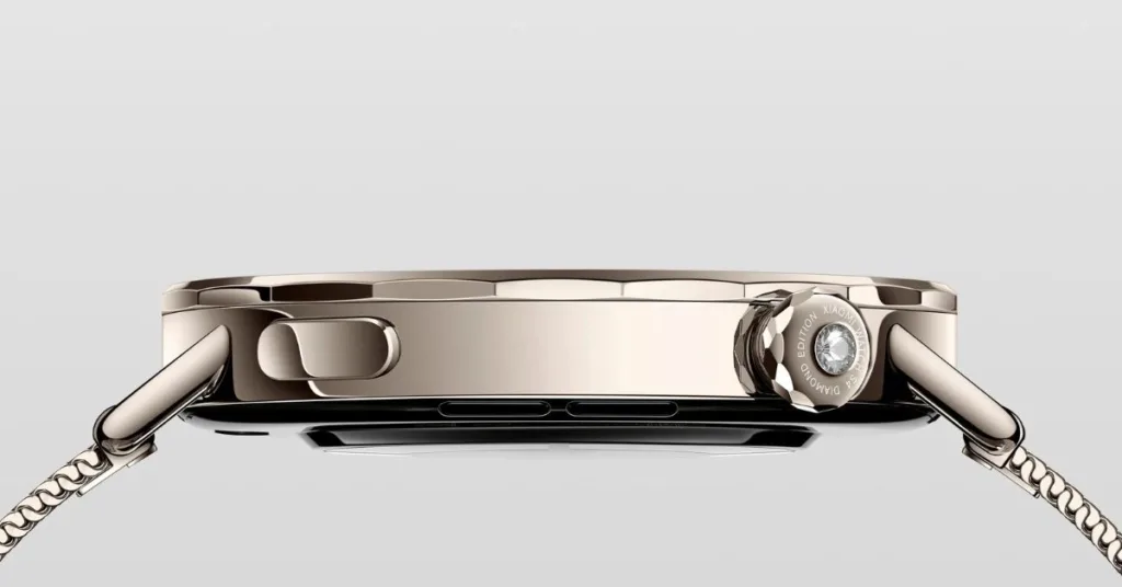 Vista laterale del Watch S4 41 mm