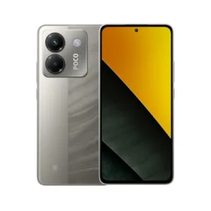 XIAOMI POCO M7 Pro 5G smartphone, 8+256GB, 50MP fotocamera principale con OIS, 5110 mAh batteria (tipi) con 45 W HyperCharge, IP64, caratteristiche AI (senza caricabatterie incluso) (Silver, 8+256G)
