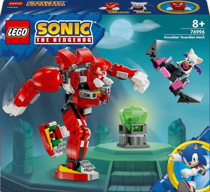 Lego - Sonic Il Mech Guardiano Di Knuckles 76996, Multicolore