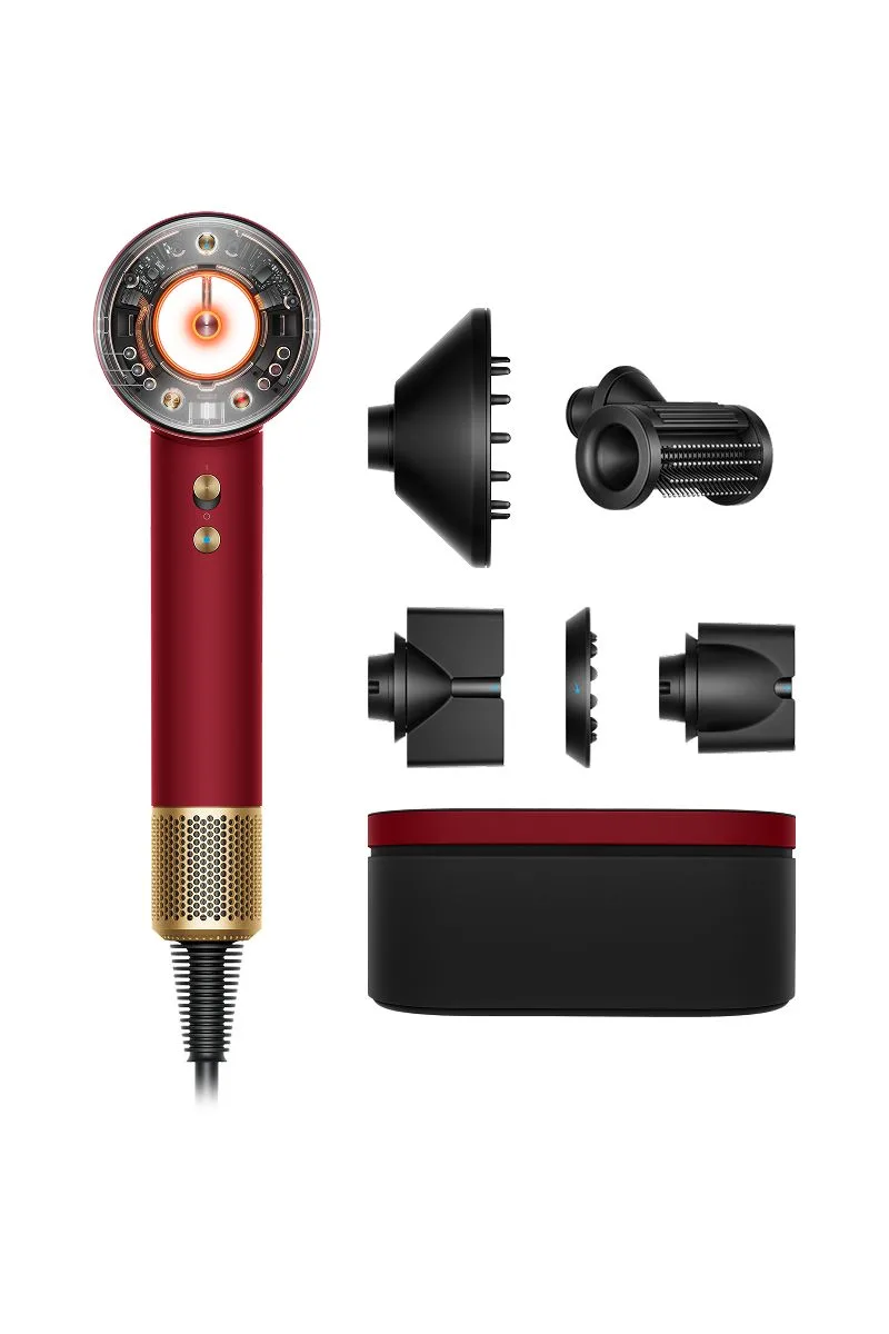 Dyson Supersonic Nural™ (Red Velvet/Gold) Asciugacapelli