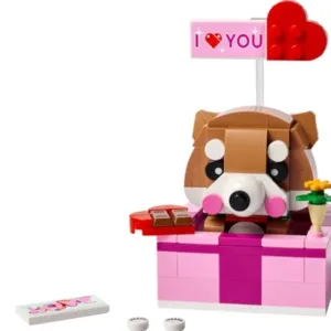 LEGO San Valentino 40679 Love Gift Box Cane Puppy Set