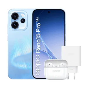 OPPO Reno15 Pro 5G HB , 512 GB, Aurora Blue