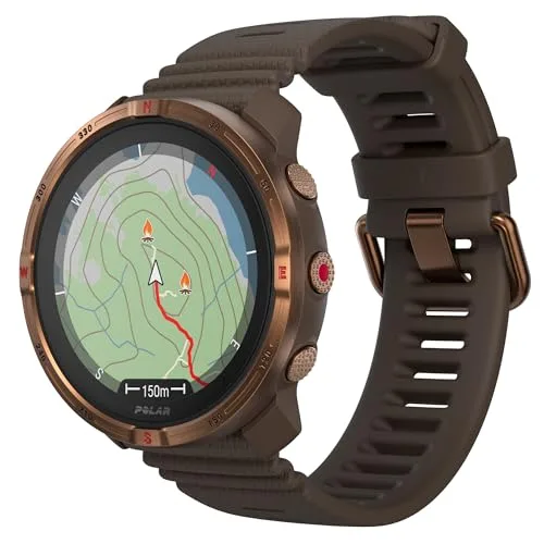 POLAR Grit X2 - Sportwatch Multisport Outdoor con GPS - Display AMOLED, mappe Offline, GPS a Doppia frequenza, ECG dal Polso, biosensing Elixir, TrainingPeaks, SpO2, Fino a 7 Giorni di Batteria
