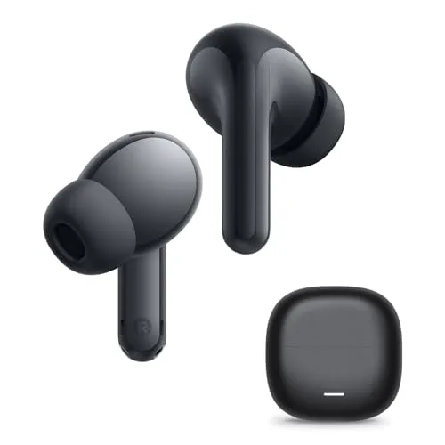 XIAOMI Redmi Buds 8 Lite: cuffie TWS in-ear con cancellazione del rumore fino a 42 dB, driver da 12,4 mm per bassi potenti, autonomia fino a 36h, 5 EQ e Bluetooth 5.4, Nero