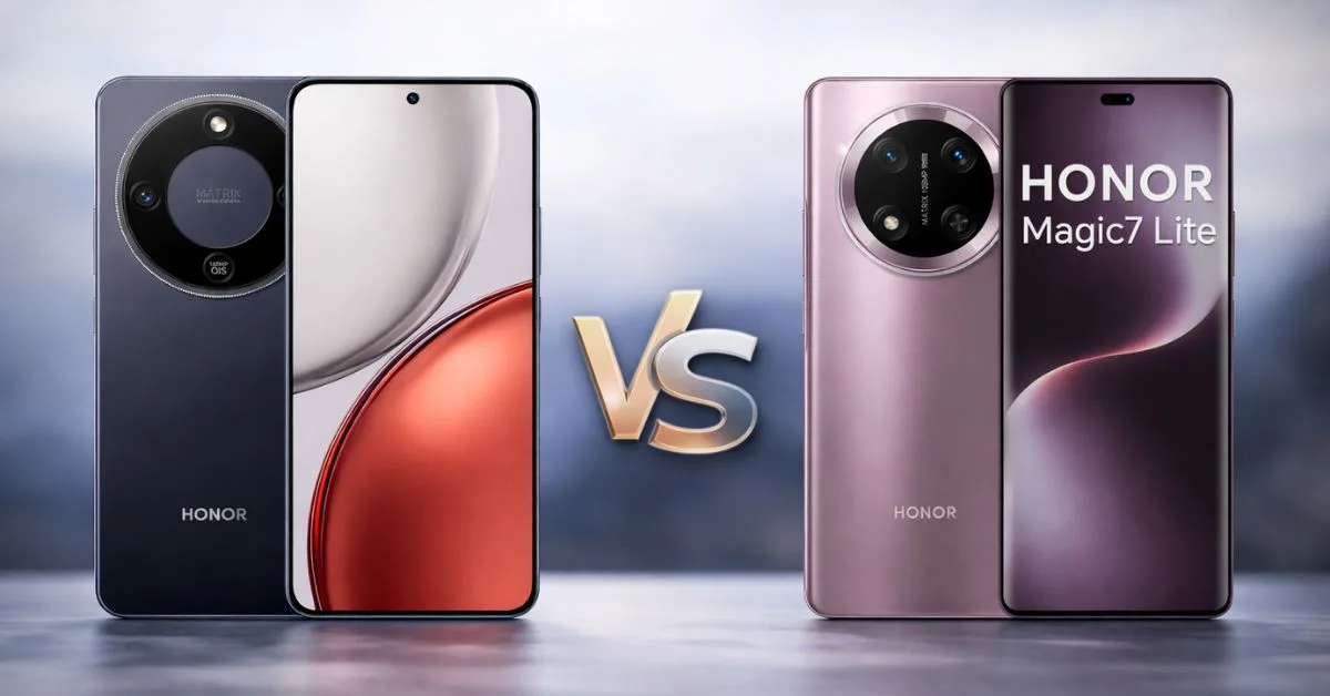 HONOR Magic 8 Lite vs Magic 7 Lite
