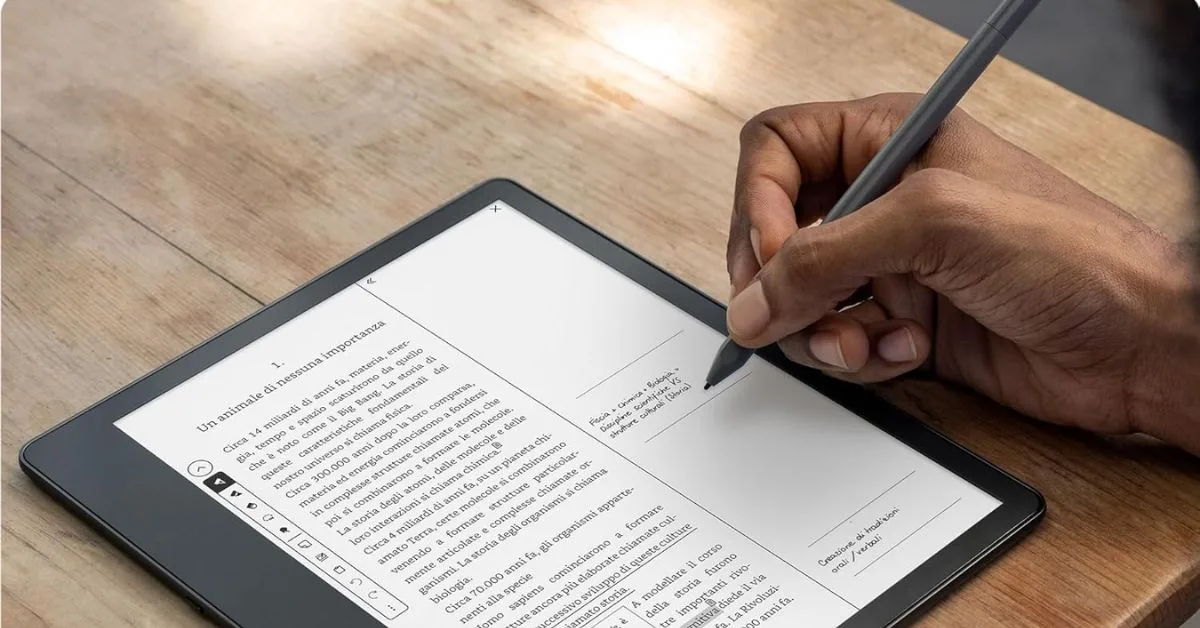 Kindle Scribe diventa smart: l’AI di Alexa rivoluziona gli appunti digitali